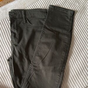 H&M Olive Green Skinny Jeans